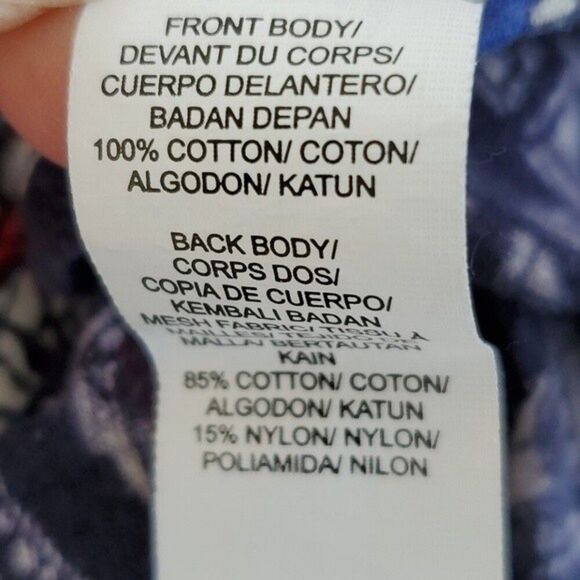 LUCKY BRAND LACE BACK TEE SHIRT BLUE SIZE MEDIUM RODEO COWGIRL WESTERN FESTIVAL - Picture 5 of 8